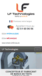 Mobile Screenshot of lftechnologies.fr